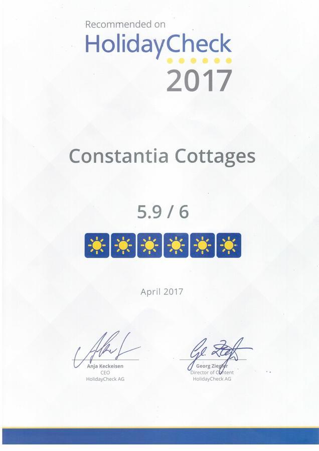 Constantia Cottages Eksteriør bilde